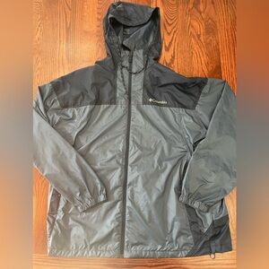 COLUMBIA Wind Breaker Jacket Mens Size XL - Navy Blue